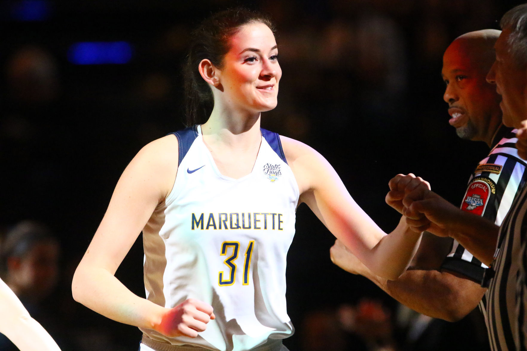 Gallery: Girls Basketball State Finals: Marquette Catholic vs. Vincennes Rivet